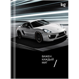 Бизнес-блокнот А6 80л. "Гонки" ("BG", ББ6т80_лг 62659) глянцевая ламинация