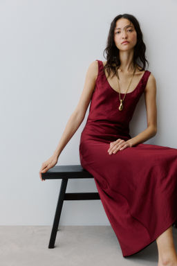 Vestido lencero de sat?n - H&m фото 5