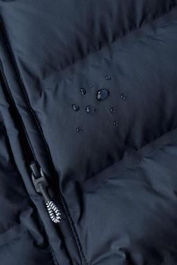 WATER-REPELLENT ULTRALIGHT PADDED LONG JACKET - Zara фото 9