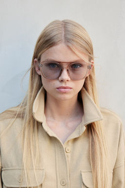 Camisa oversize de sarga - H&m фото 2