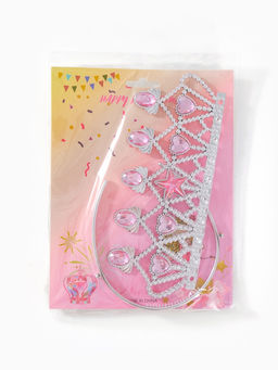 Цена за 2 шт. Корона ободок для девочки, цвета МИКС