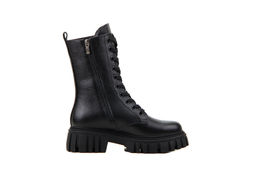 Ботинки 341.21153bl.black /шерсть