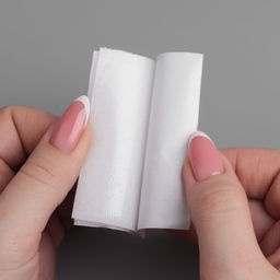 Цена за 6 шт. Набор липучек на клеевой основе, 4 6 см, 4 пары/8 шт, цвет белый - Арт узор фото 3