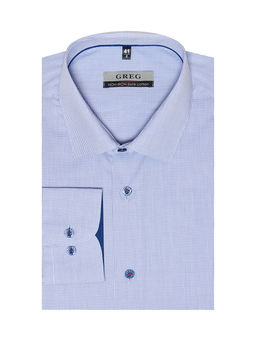 Сорочка мужская длинный рукав GREG 214/231/2253/Z/1p  фото 2
