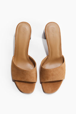 Sandalias de ante con tac?n - H&m фото 4