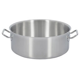 50721 GIPFEL Кастрюля HORECA PRO 18 л, 40х15,9см с индукционным дном. Материал: нерж.сталь 18/10.