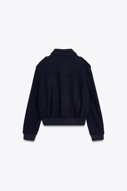 ZW COLLECTION WOOL JACKET - Zara фото 5