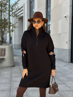 Платье DilanaVIP 2058 черный - Dilana vip фото 8