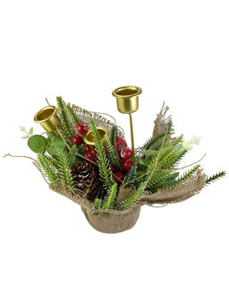 Подсвечник для 3-х свечей, высота 26см