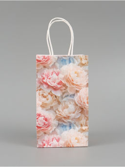 Цена за 2 шт. Пакет подарочный «Цветы», 12 × 21 × 9 см