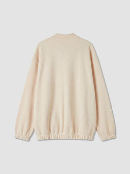 Kolej Yaka Erkek ?ocuk Fermuarl? Sweatshirt