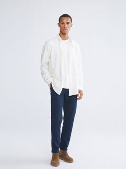 Slim Fit Uzun Kollu Erkek G?mlek