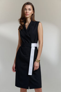 Платье 0823 черный