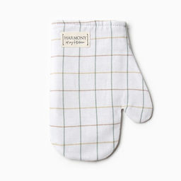 Варежка-прихватка Этель Harmony 20х27см,100% хл, рогожка 186 г/м2  фото 2