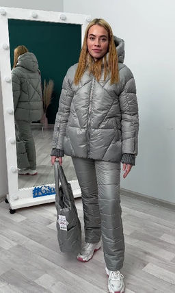 Брюки зимние, утепленные синтепоном - А+б коллекция фото 18