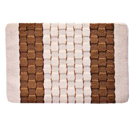 Коврик BANYOLIN SILVER из 1-шт 40х60см (кремовый)