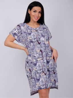 Туника "Блеск" сирень, трикотаж