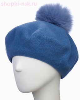 Берет фетр флис Помпон 115 Берет женский флис (58-59) - Tonak фото 23