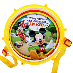 Барабан детский Весёлые ноты, Микки Маус и друзья, МИКС - Disney фото 6