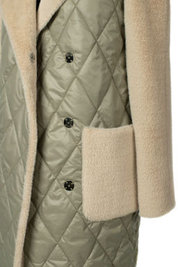 Пальто женское демисезонное (пояс) - El podio фото 5