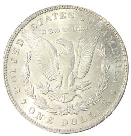 1 доллар 1890 года США Доллар Моргана