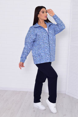 Костюм женский 5-331 из футера двунитки - Новое кимоно фото 26
