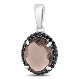 Подвеска, раухтопаз , шпинель, Валинта