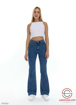 Джинсы женские Клёш стрейч
