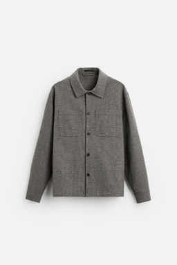 TEXTURED OVERSHIRT - Zara фото 7