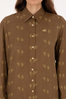 Kad_n Haki Uzun Kollu G_mlek - U.s. polo assn фото 6