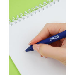 Ручки шариковые, синяя паста, 0.7 мм, автоматические, набор 10 шт. «Самый сильный»