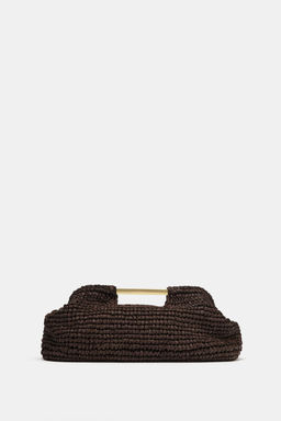 BOLSO SOBRE CUERPO TRENZADO / Marr?n - Zara фото 3