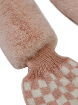 Шарф жен. виск+шерсть+пол 12х80 LG74-643-05 - Labbra фото 3