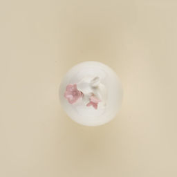 Банка для сыпучих SL Home «Лесные кролики», 220 мл, 7.5×16 см, фарфор, белая