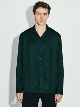 Сатиновая рубашка relax fit / Zarina