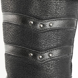 Сапоги натуральная замша, натуральная овчина, черные, войлочная подошва, - Мирунт фото 29