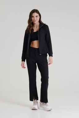 Толстовка на молнии Черный TRN Knit Track Top - Anta фото 2