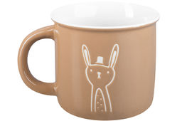 Кружка 400 мл 12,5*9,5*8,8 см Заяц NEW BONE CHINA - Elan gallery фото 14