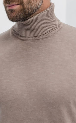 Водолазка F021-15608 beige - Fine joyce фото 4