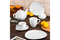 Чайник 1,18 л 24*16*13 см Арбер белый - Elan gallery фото 8