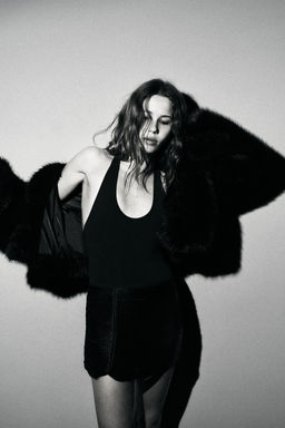 FRINGED MINI SKIRT - Zara фото 6