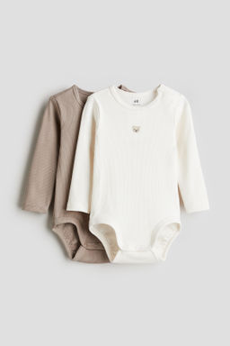 Pack de 2 bodies de manga larga - H&m фото 2