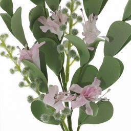 Цветок искусcтвенный, L12 W12 H28 см