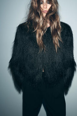 FRINGED JACKET - Zara фото 3