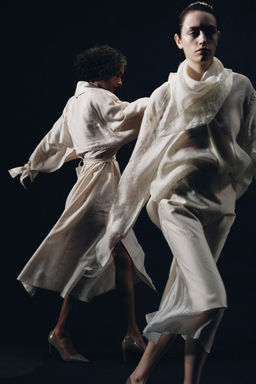 CAMISA PA?UELO ZW COLLECTION / Crudo - Zara фото 5