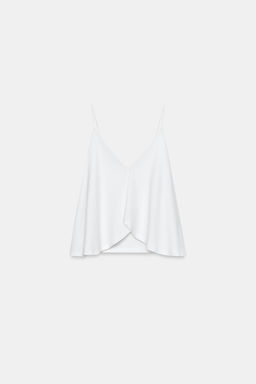 TOP VOLANTES SUPIMA® / Blanco