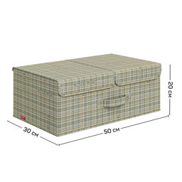 Короб стеллажный 2-х секционный, 50*30*20 см, LONDON GREY, шт - Valiant фото 2