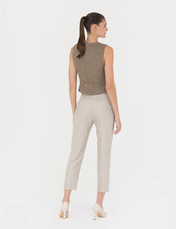 Bej _izgili Kuma_ Pantolon - Pierre cardin фото 4