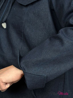 Парка с капюшоном Модель №924 размеры 44-84 - Plusmoda фото 9