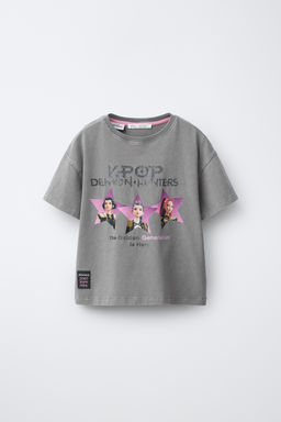 6-14 A?OS/ PIJAMA KPOP DEMON HUNTERS NETFLIX  / Rosa - Zara фото 3